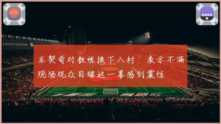 东契奇对教练换下八村塁表示不满现场观众目睹这一幕感到震惊